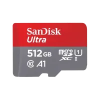 SanDisk Ultra 512GB MicroSDXC UHS-I Memory Card (SDSQUAC-512G-GN6MN)
